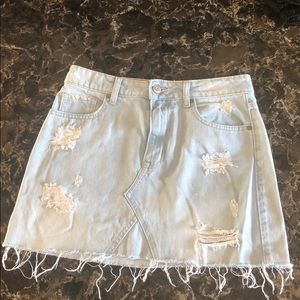 Denim skirt